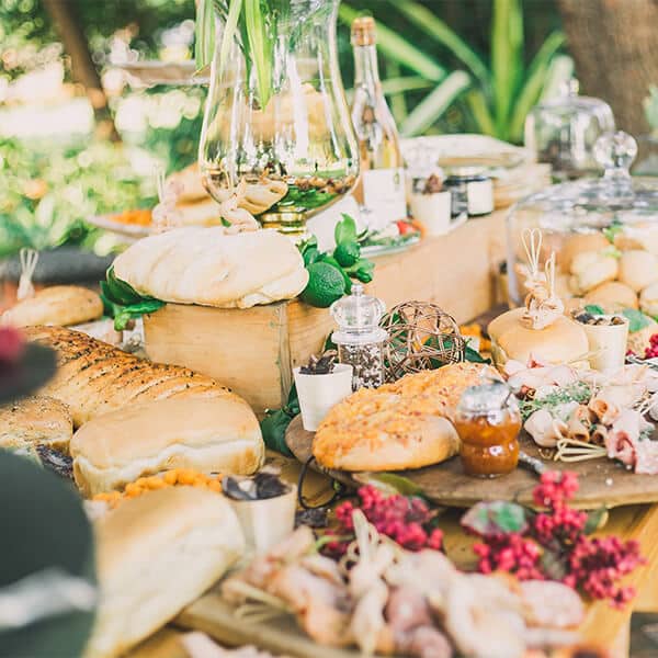 Around the Table outdoor weddings